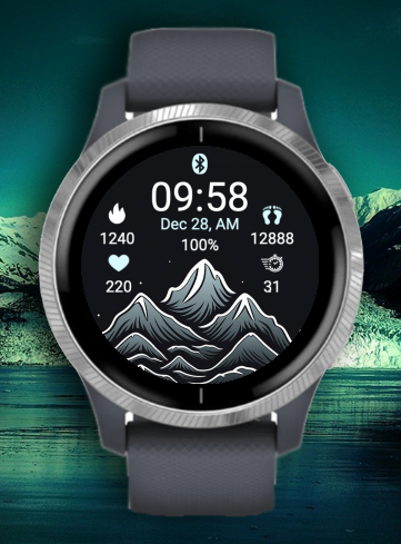 Mountains In Night