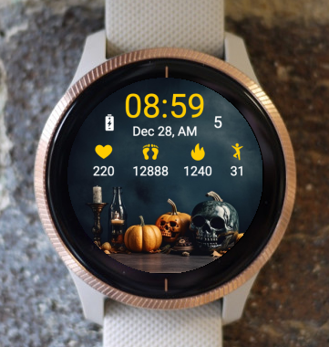 Garmin Watch Face - Halloween XX1