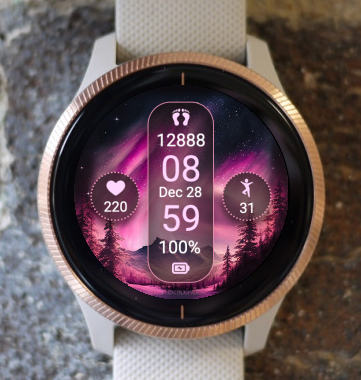 Garmin Watch Face - Aurora A3