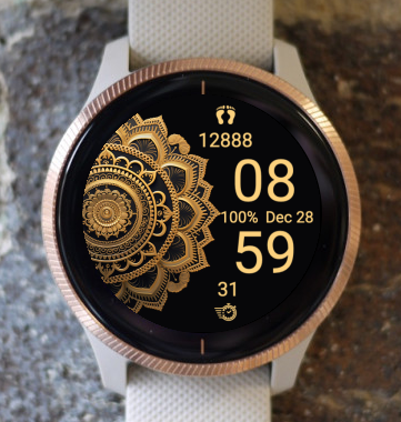 Garmin Watch Face - Mandala M1