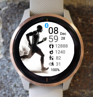 Garmin Watch Face - Sprinter S2