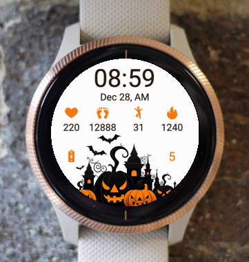 Garmin Watch Face - Halloween XX3