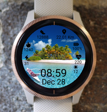 Garmin Watch Face - Relax02