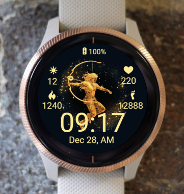 Garmin Watch Face - Sagittarius Zodiac Sport Garmin