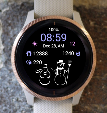 Garmin Watch Face - Echelon XST