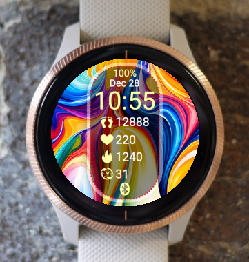 Garmin Watch Face - Abstract MH