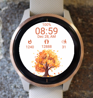 Garmin Watch Face - Fall T2