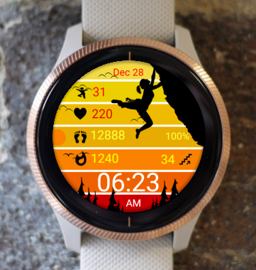 Garmin Watch Face - The Rock 05