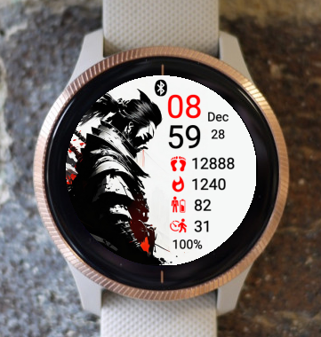 Garmin Watch Face - ECH Warrior D3