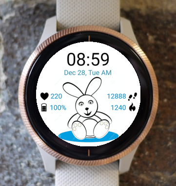 Garmin Watch Face - Bunny Watch