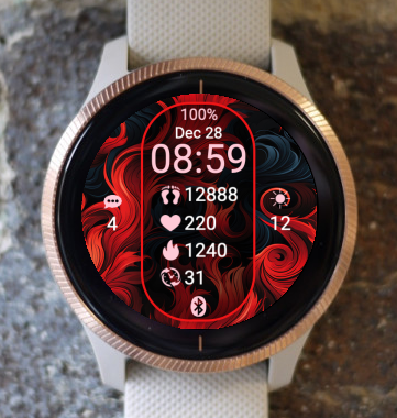 Garmin Watch Face - Abstract RB