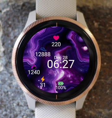 Garmin Watch Face - Blush