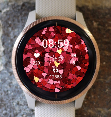 Garmin Watch Face - Valentine's day