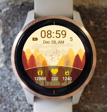 Garmin Watch Face - Autumn O5