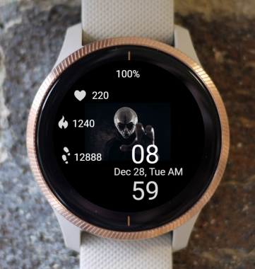 Garmin Watch Face - Ufo