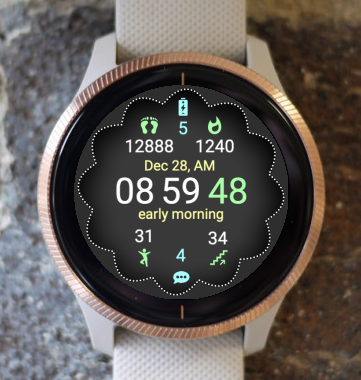 Garmin Watch Face - Just Sport