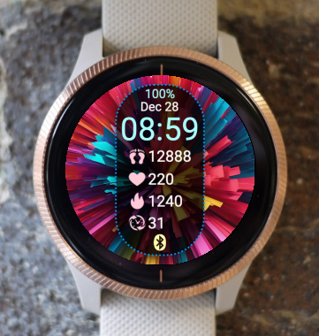 Garmin Watch Face - Abstract MF