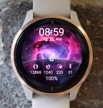 Garmin Watch Face - E-Space A6