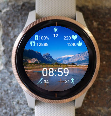Garmin Watch Face - Active Silence