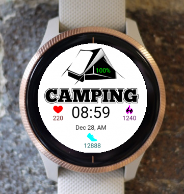 Garmin Watch Face - Camping