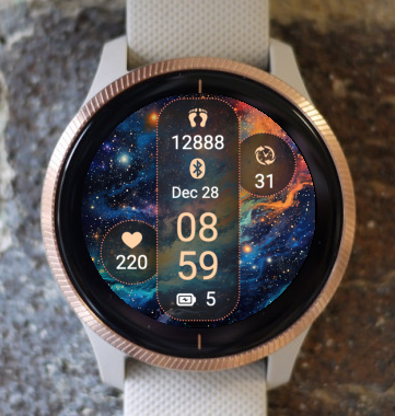 Garmin Watch Face - Space Sport 03