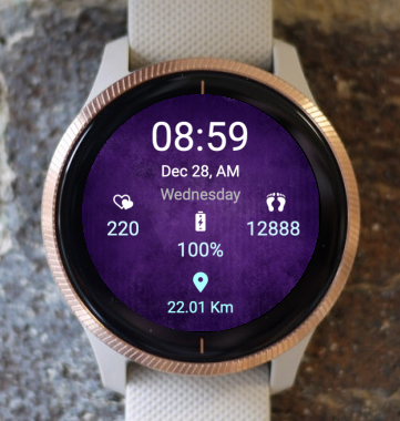 Garmin Watch Face - Abstract PRP