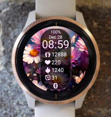 Garmin Watch Face - Spring S01