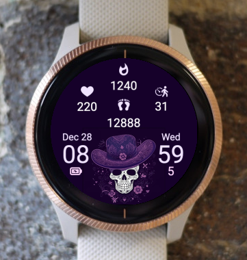 Garmin Watch Face - Halloween XX4