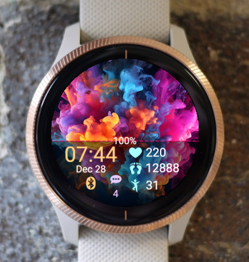 Garmin Watch Face - Garmin Smoke