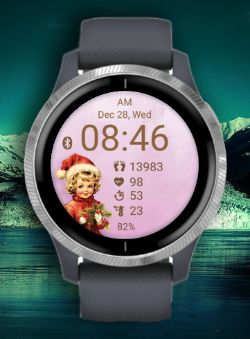 Winter - Vintage Pink Christmas