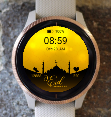 Garmin Watch Face - Eid Mubarak