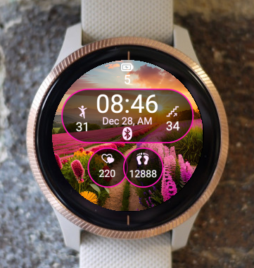 Garmin Watch Face - Sport in Nature SN07