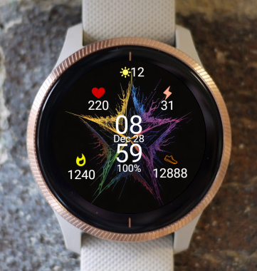 Garmin Watch Face - Fractal