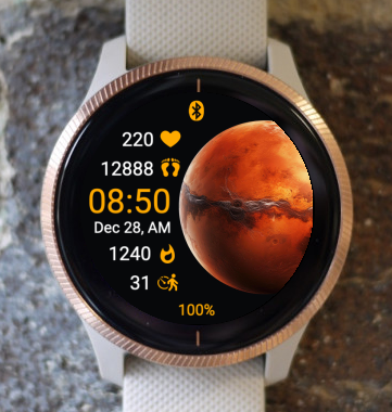 Garmin Watch Face - Planet X5