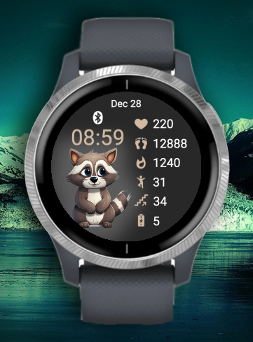 Cute Animal Raccoon