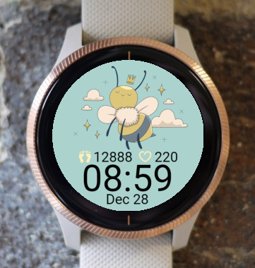 Garmin Watch Face - Bee