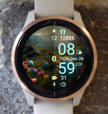 Garmin Watch Face - In The Mountains A21