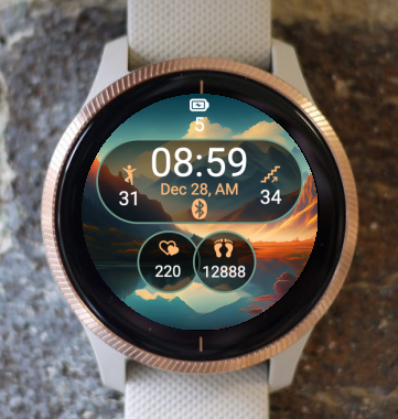 Garmin Watch Face - Sport in Nature SN03