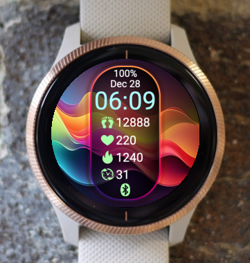 Garmin Watch Face - Garmin Vibrant