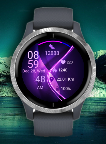 Purple Waves