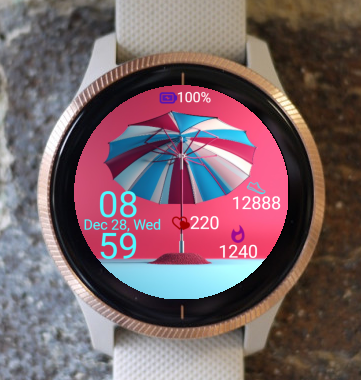 Garmin Watch Face - Sunshade