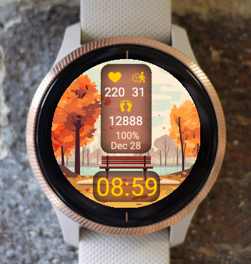 Garmin Watch Face - Autumn A1