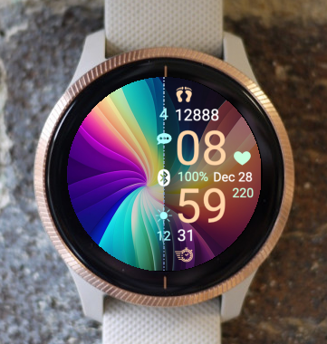 Garmin Watch Face - Garmin Waves Reborn