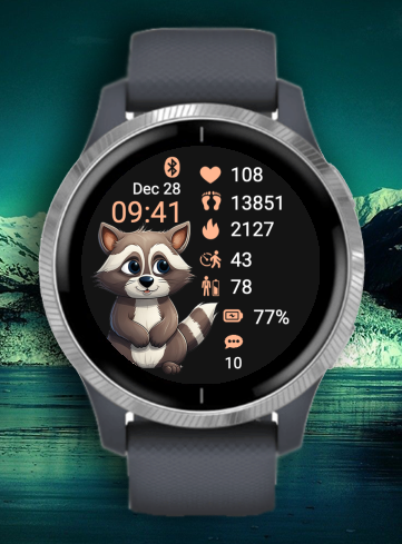 Cute Animal Raccoon