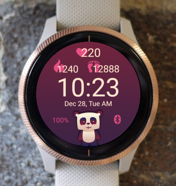 Garmin Watch Face - Panda