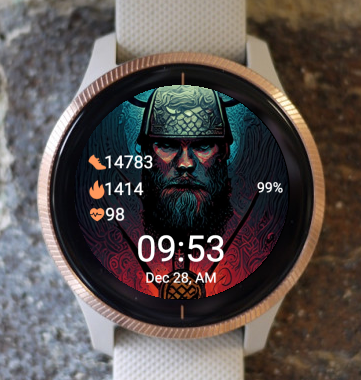 Garmin Watch Face - Vikings