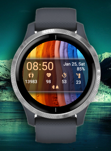 Rainbow coloured Sand 