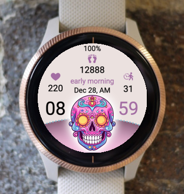 Garmin Watch Face - Halloween XX6