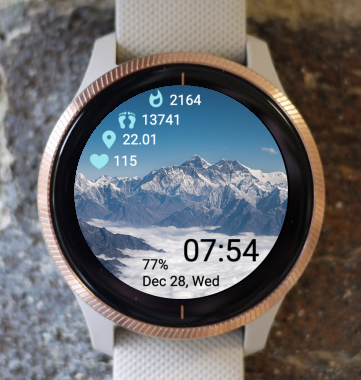 Garmin Watch Face - Mountain 05