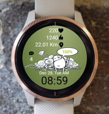 Garmin Watch Face - Graffiti 03